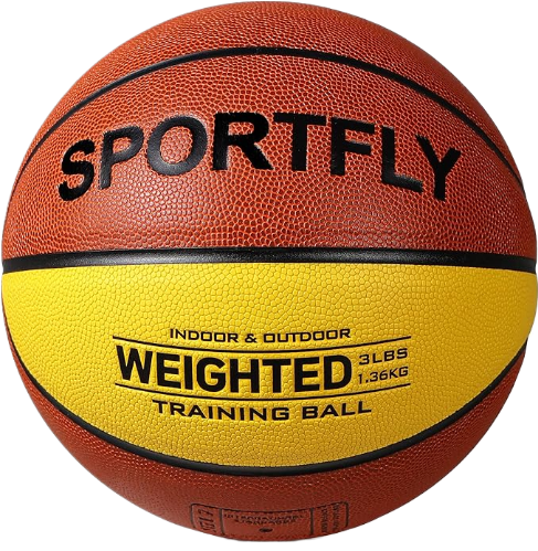 Basketball Weighted 1.3kg Auxiliary Heavy Ball 3lbs Size 7 for Indoor and Outdoor Training, Training Heavy Basketball for Improving Dribbling and Ball Control