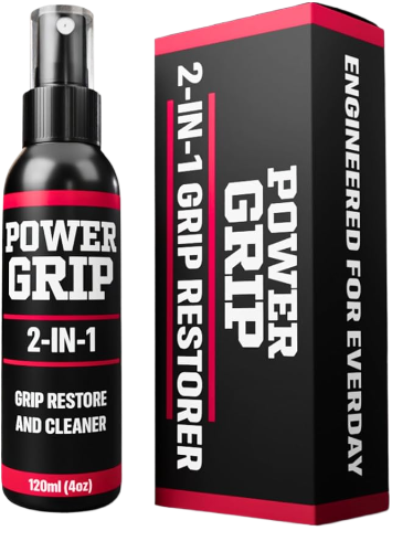 PowerGrip Spray – Basketball Gift for Boys & Girls | Shoe Grip Enhancer for Basketball, Football Gloves & Golf Grip Cleaning| Anti Slip & Performance Enhancer